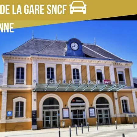 Apartment Florea 6-8p - 3 Salles De Bain 4ch Parking Roanne